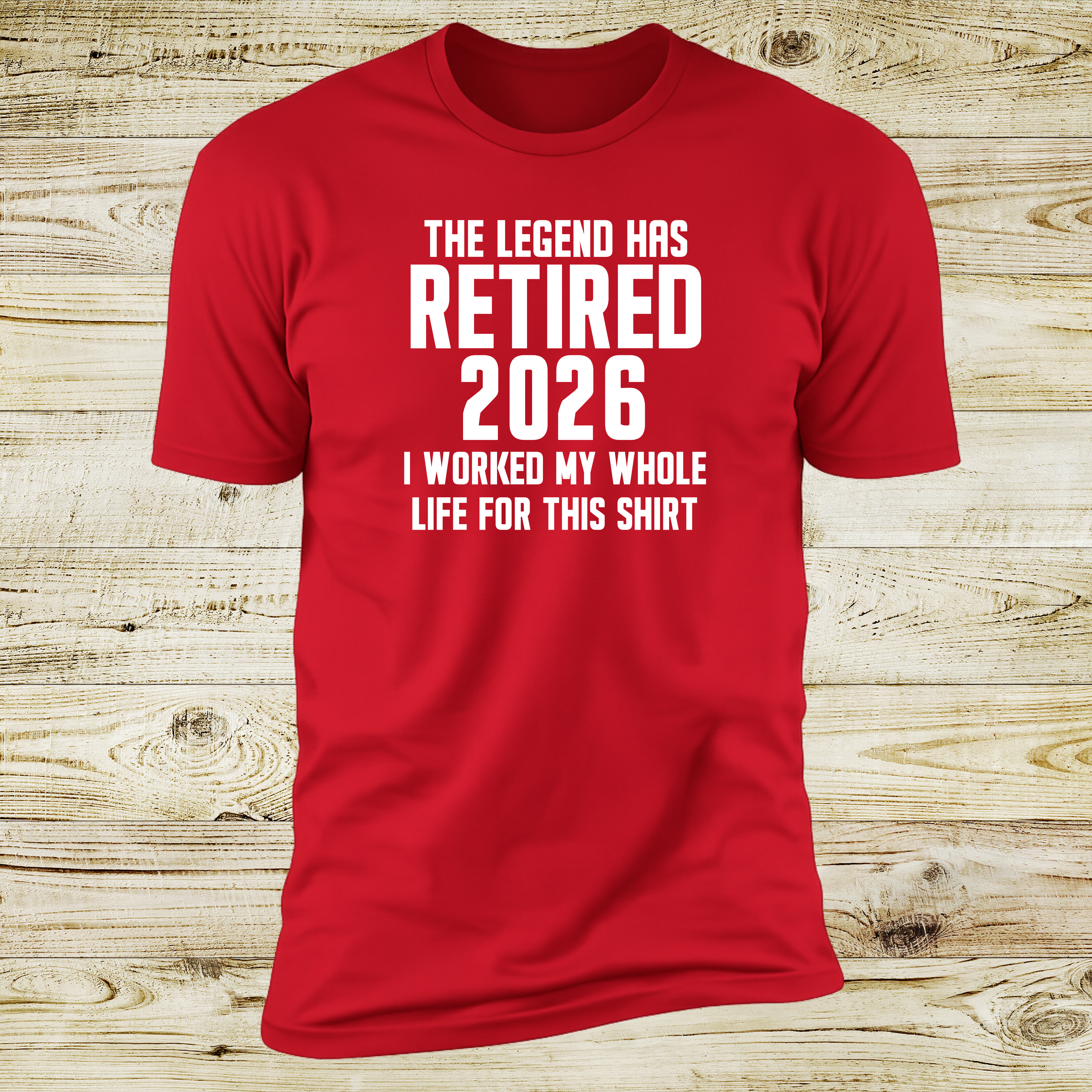 The Legend Has Retired 2026 | Deluxe Tee
