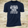 The Legend Has Retired 2026 | Deluxe Tee