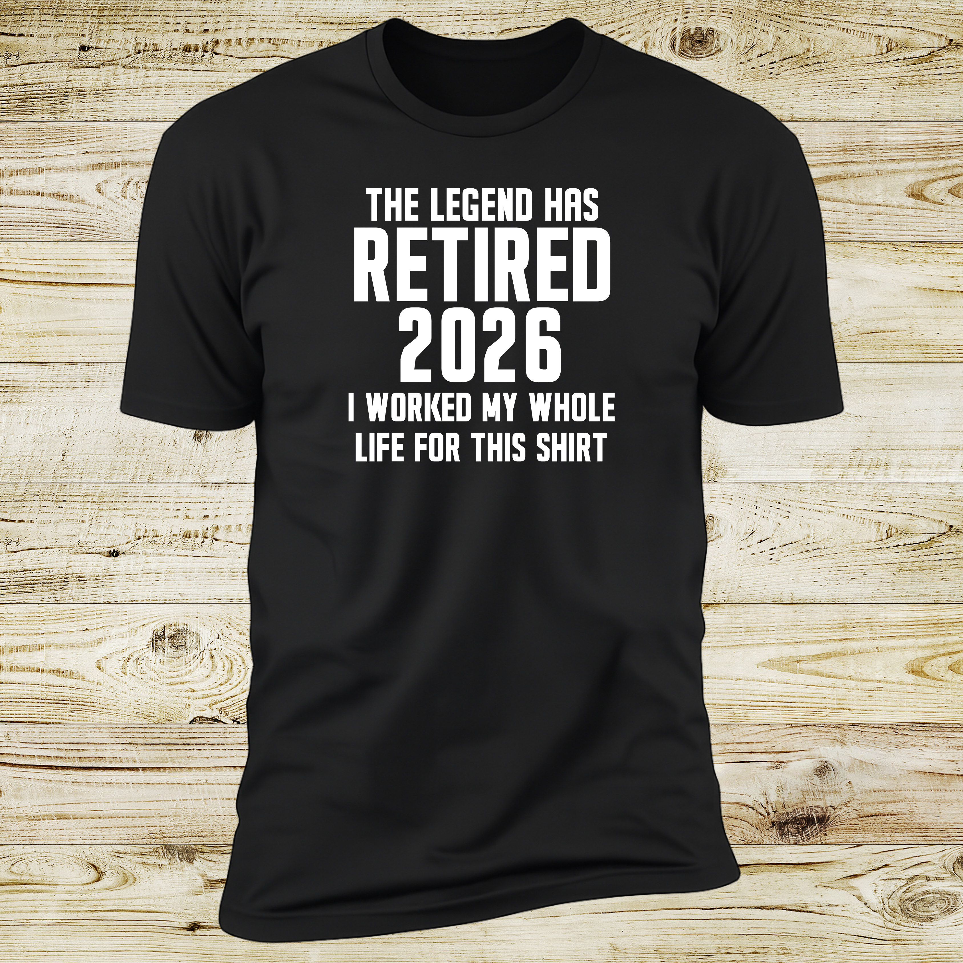 The Legend Has Retired 2026 | Deluxe Tee