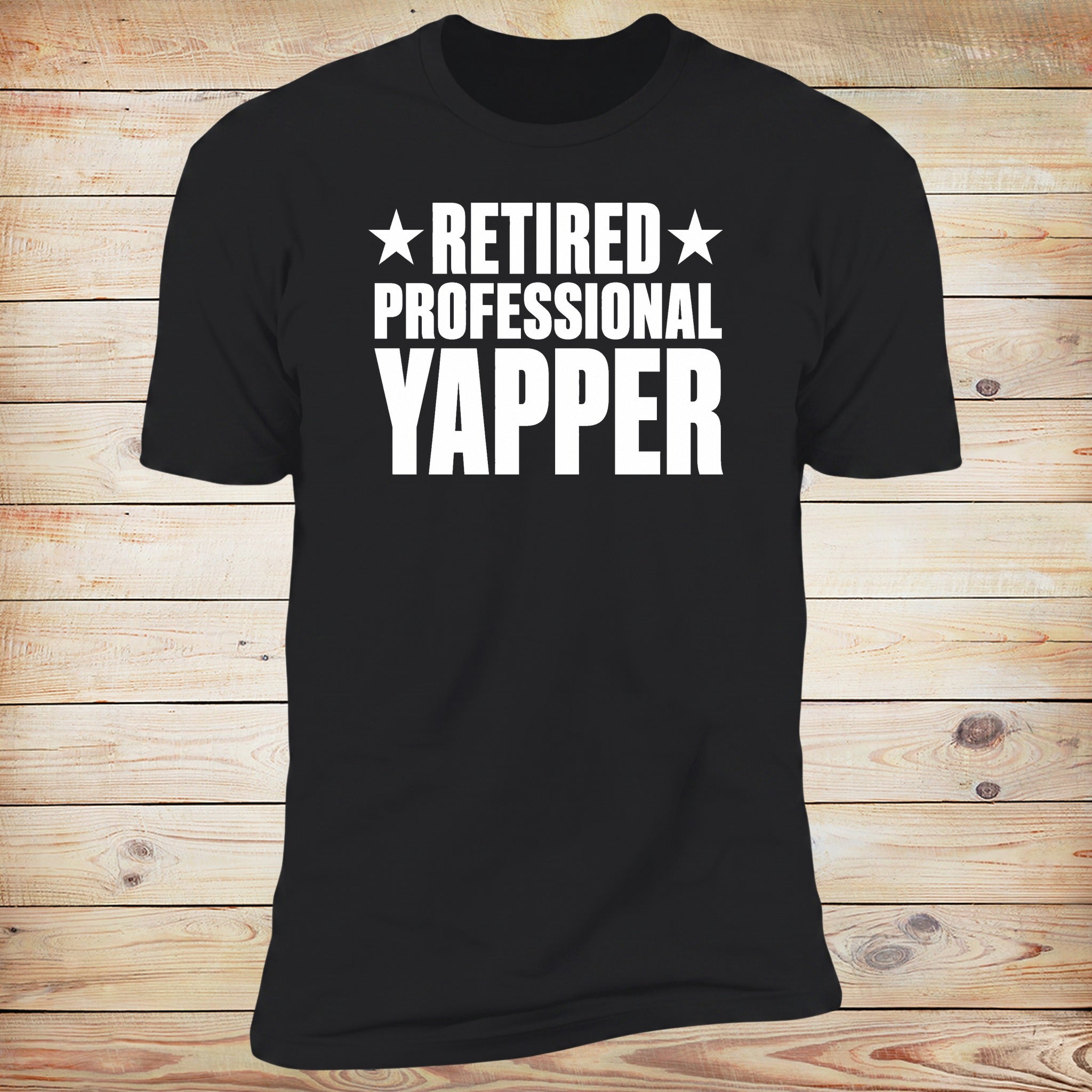Retired Professional Yapper. | Deluxe Tee