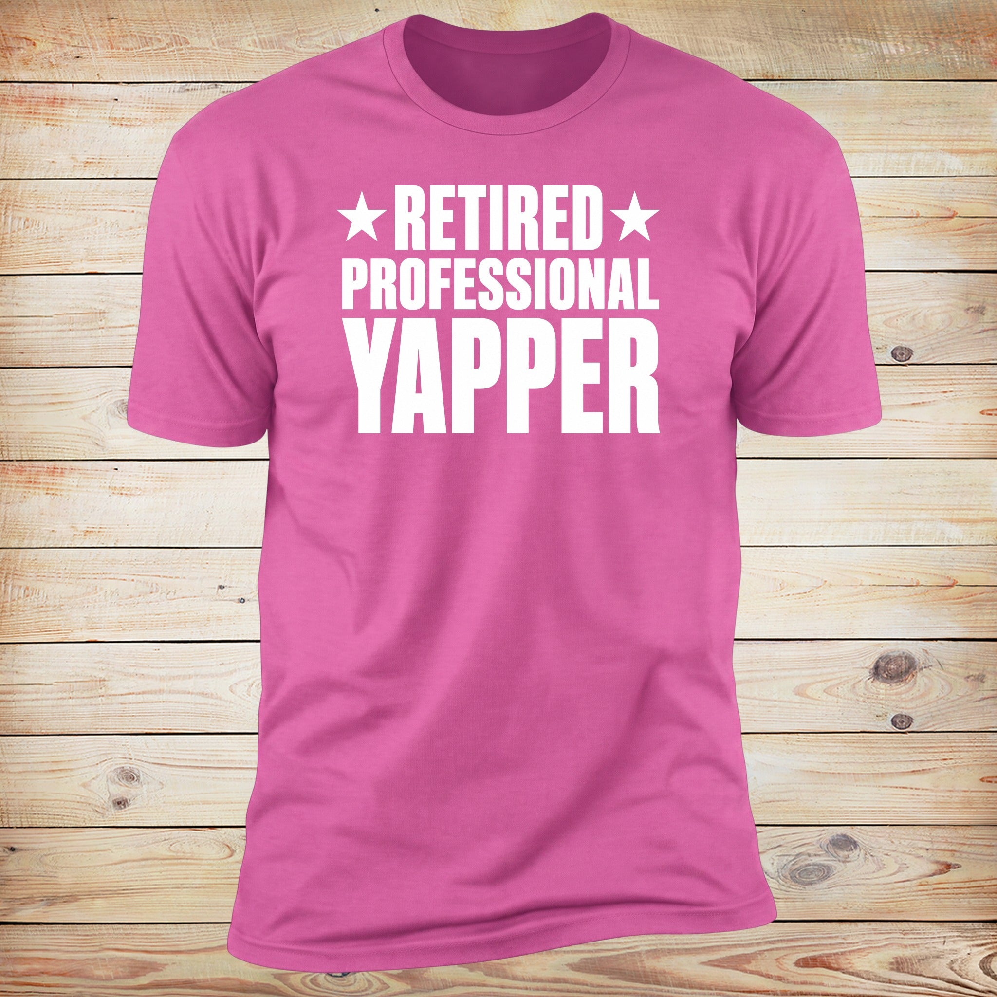 Retired Professional Yapper. | Deluxe Tee