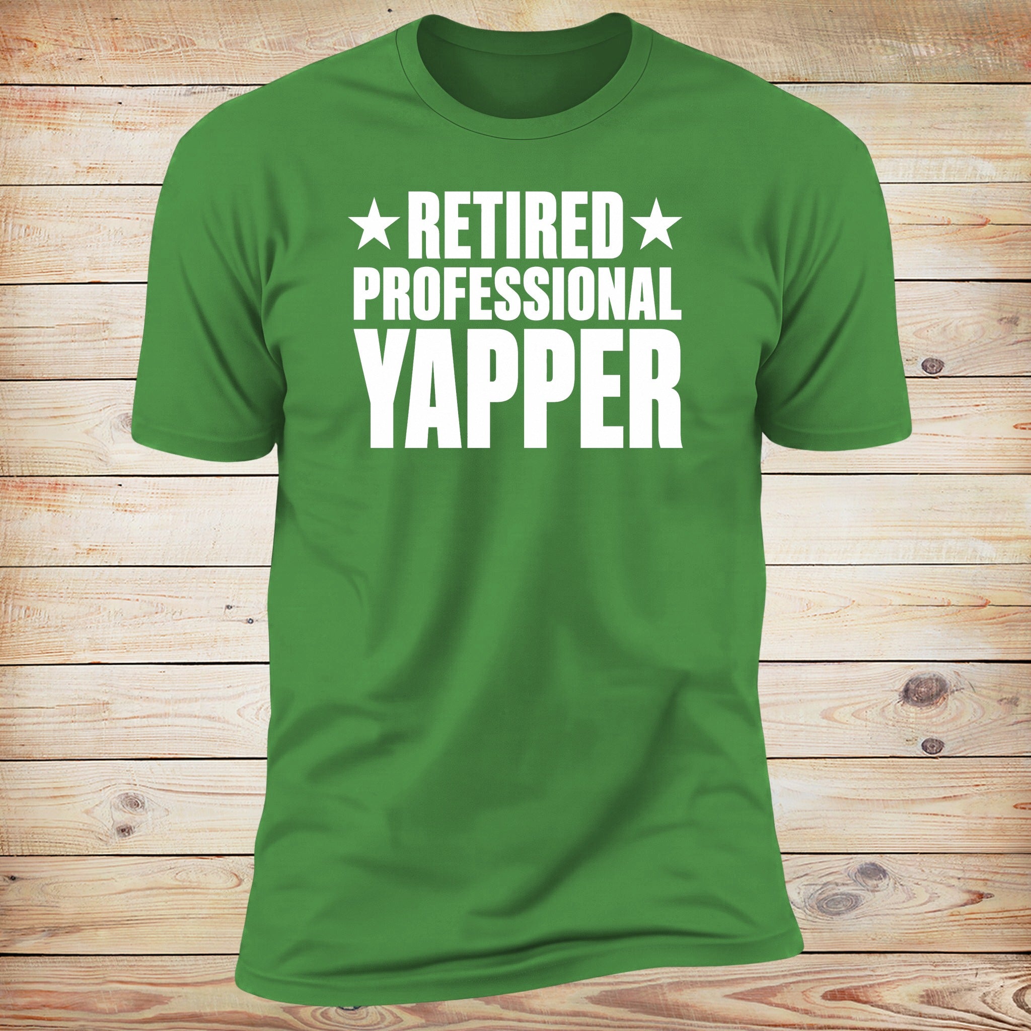 Retired Professional Yapper. | Deluxe Tee