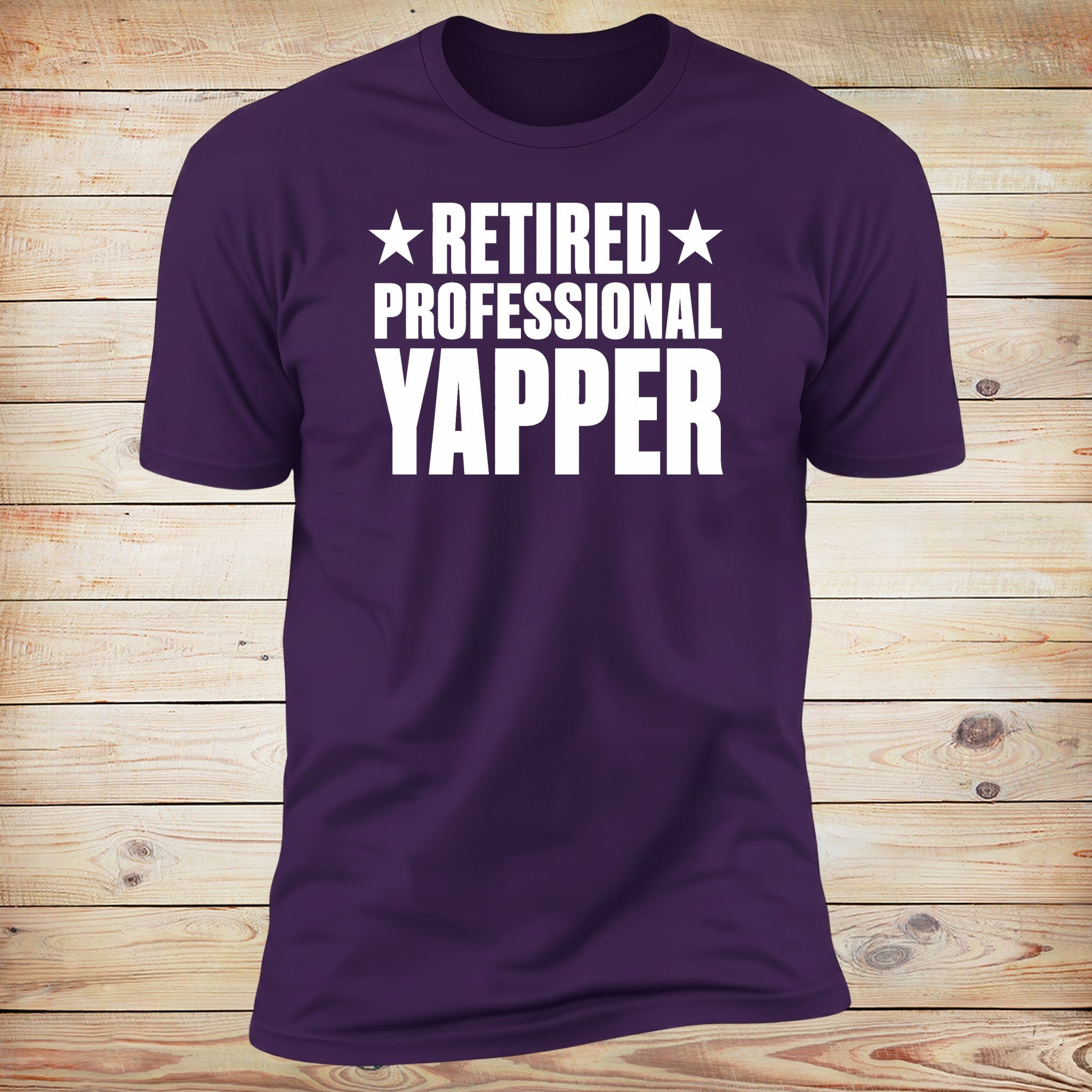 Retired Professional Yapper. | Deluxe Tee