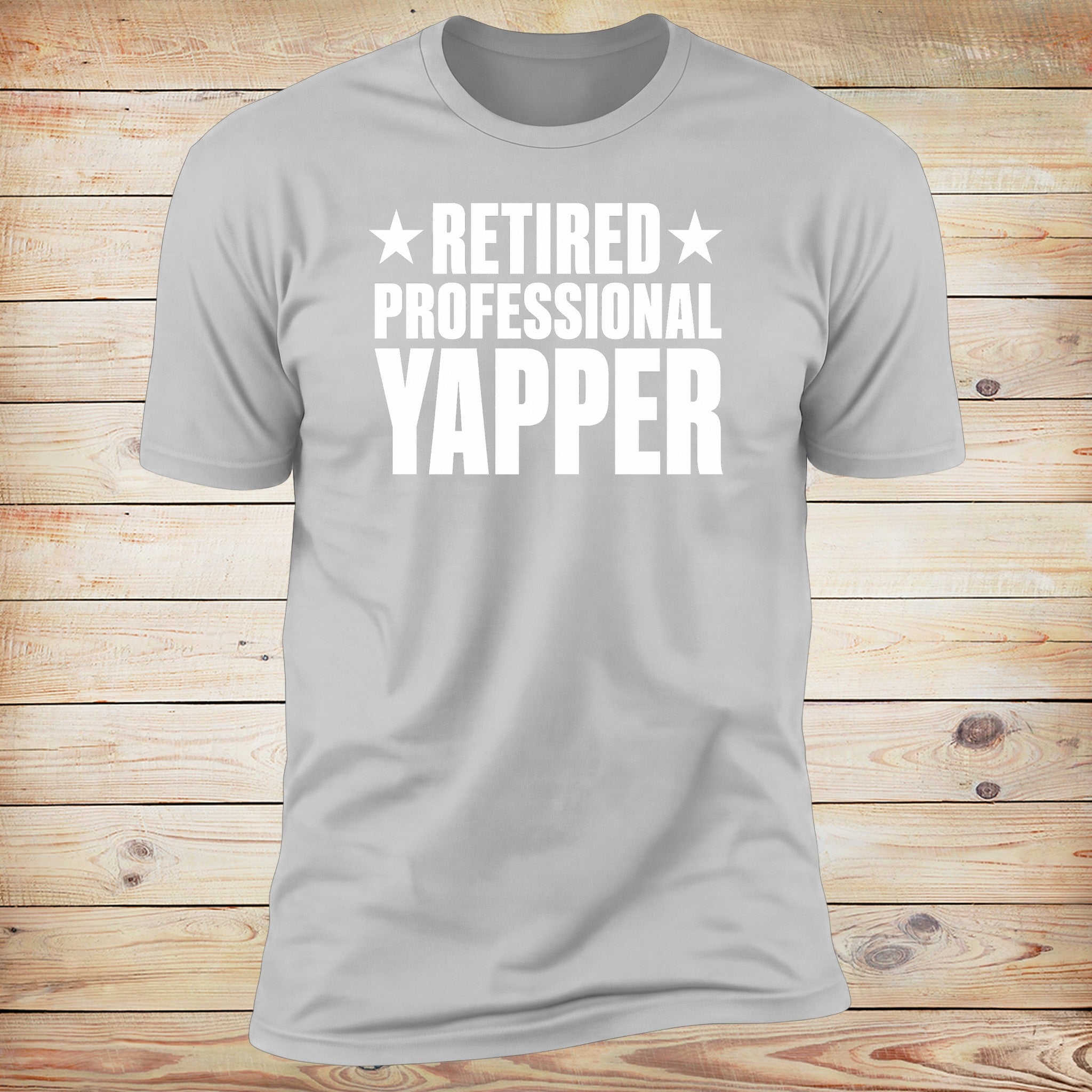 Retired Professional Yapper. | Deluxe Tee