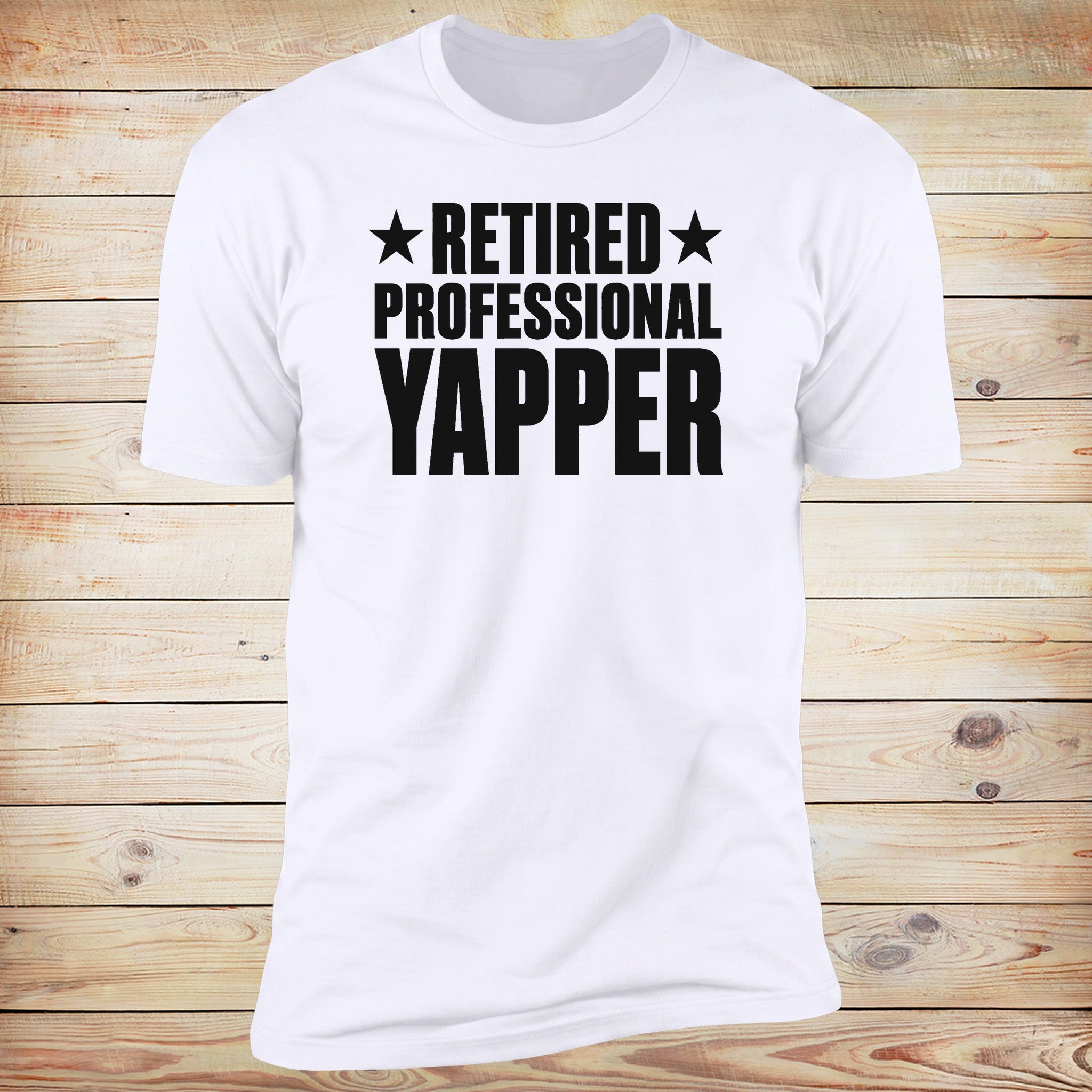 Retired Professional Yapper. | Deluxe Tee